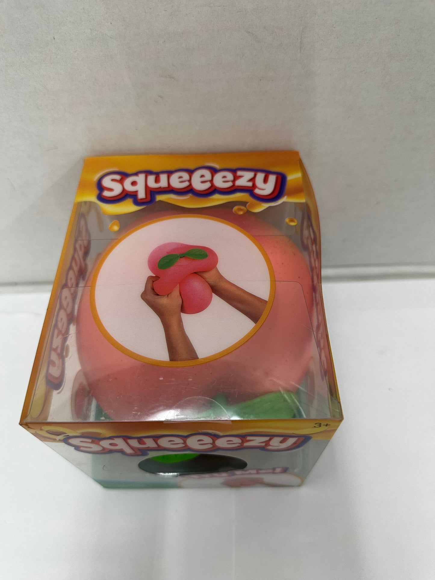 Viral Sunny Days Jumbo Squeezy Peach – Squishy Toy, Stress Relief Sensory Fun