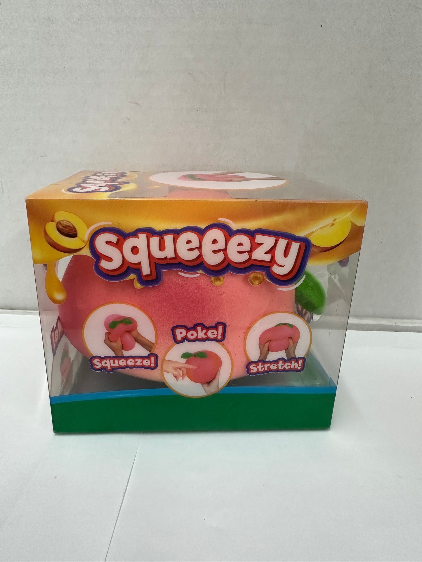 Viral Sunny Days Jumbo Squeezy Peach – Squishy Toy, Stress Relief Sensory Fun