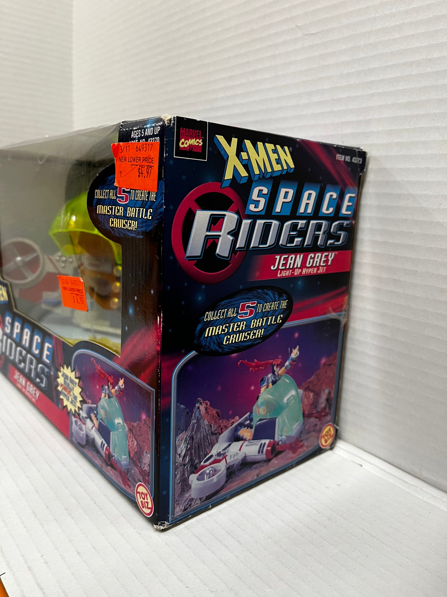 1997 Toy Biz Marvel X-Men Space Riders Jean Grey Figure New