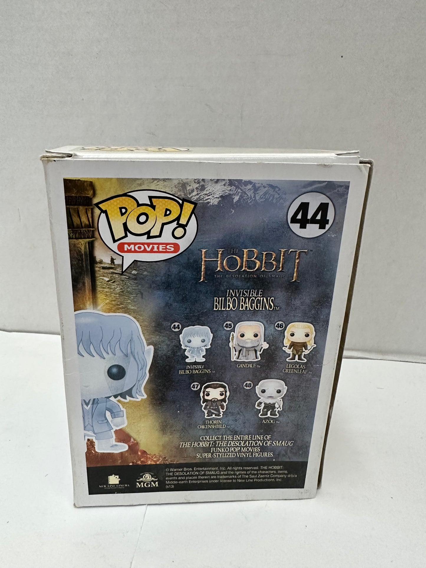 Funko Pop! Vinyl: The Hobbit - Invisible Bilbo Baggins #44 (Box Damage)