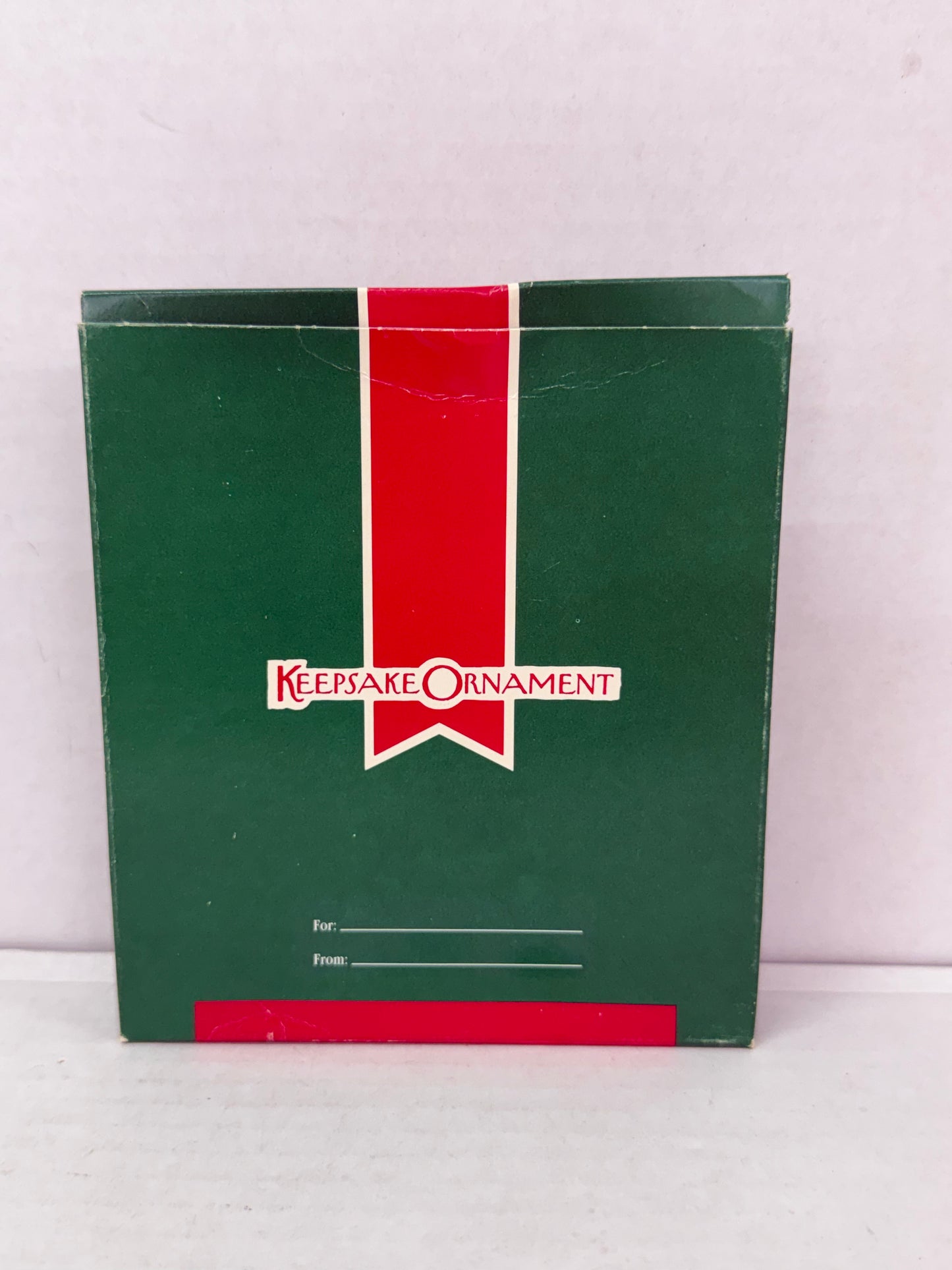 Hallmark Keepsake Ornament 1989 Baby's First Christmas Vintage