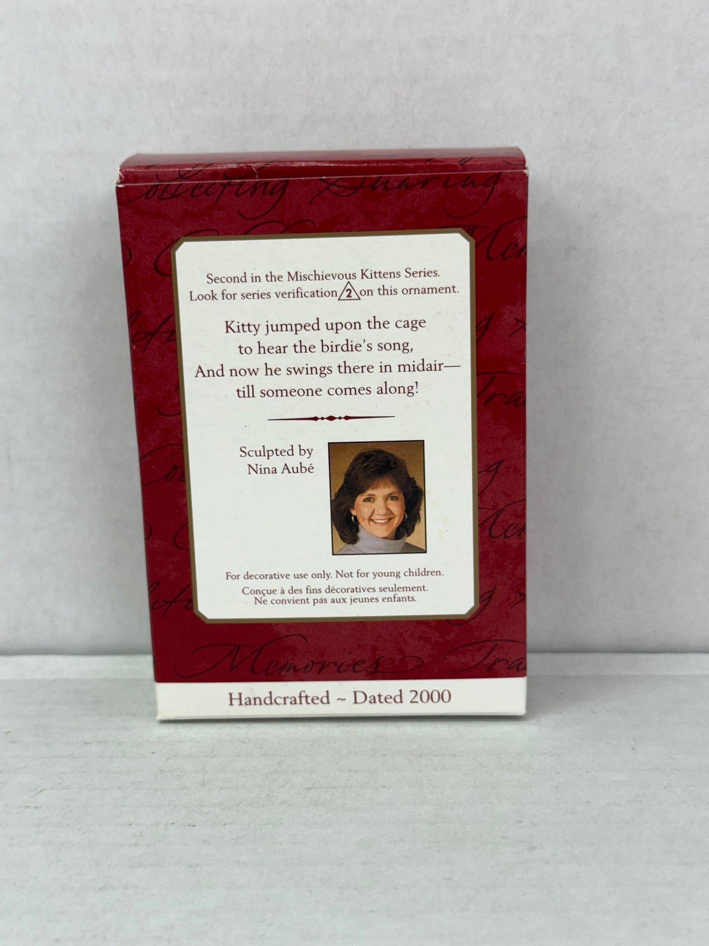 Mischievous Kittens 2000 Hallmark Series Ornament #2