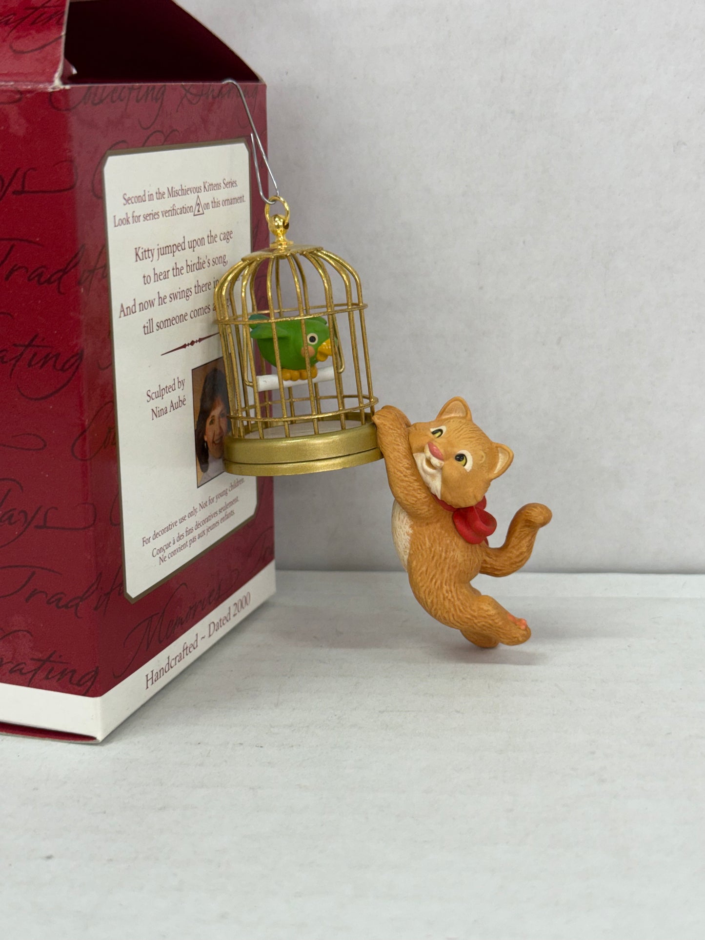 Mischievous Kittens 2000 Hallmark Series Ornament #2