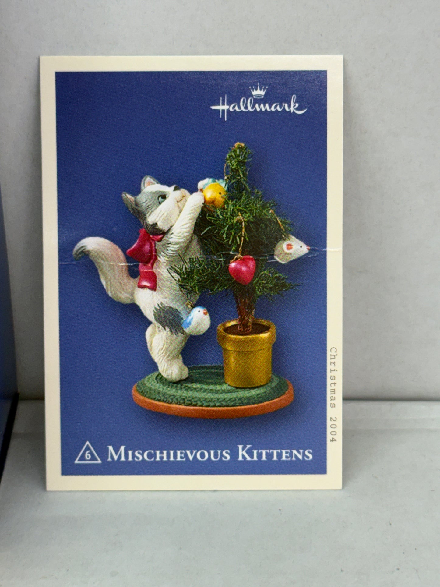 2004 Hallmark MISCHIEVOUS KITTENS Keepsake 6th In Series New