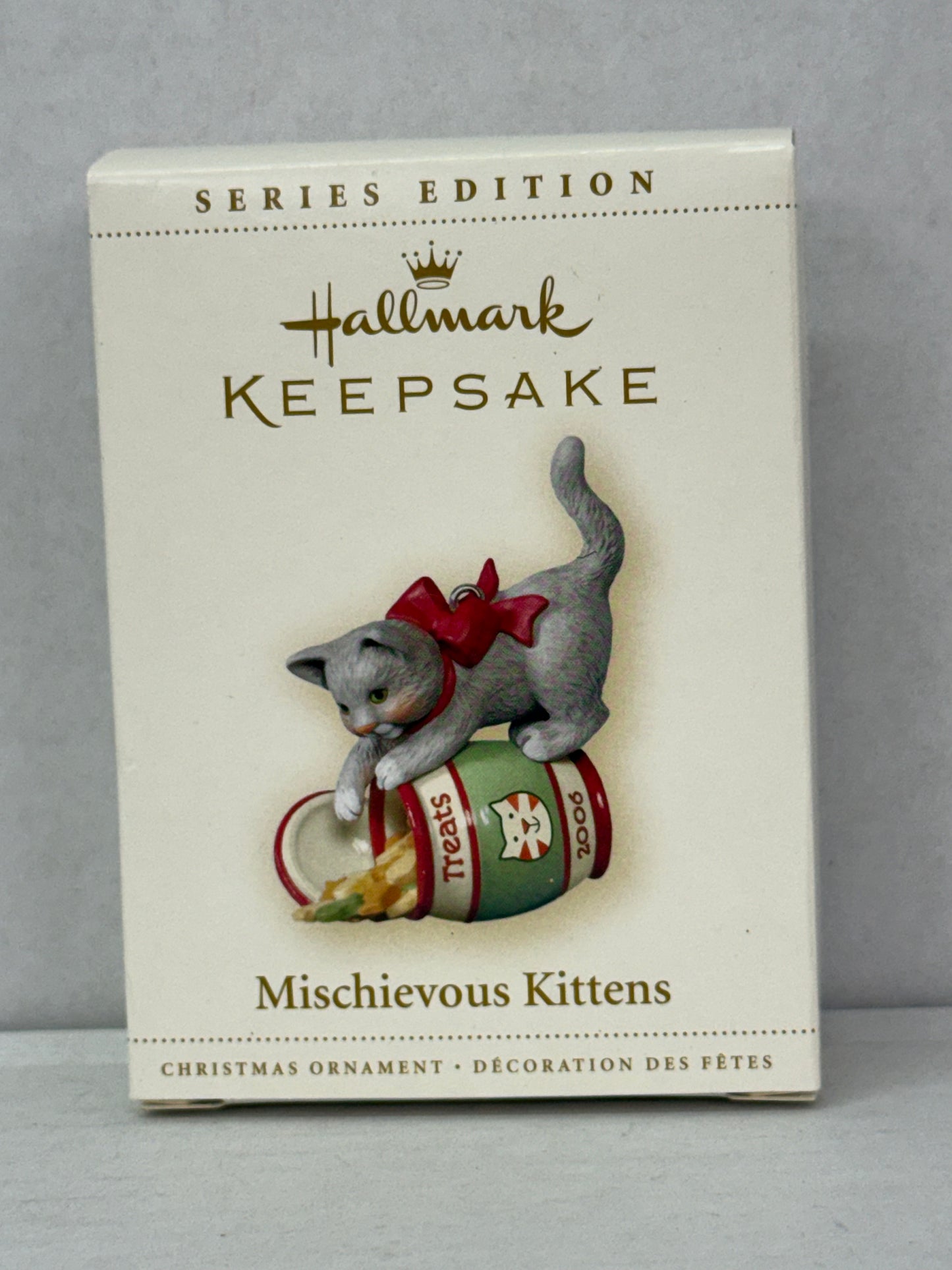 Hallmark Keepsake Mischievous Kittens 8th In Series Ornament 2006 Christmas