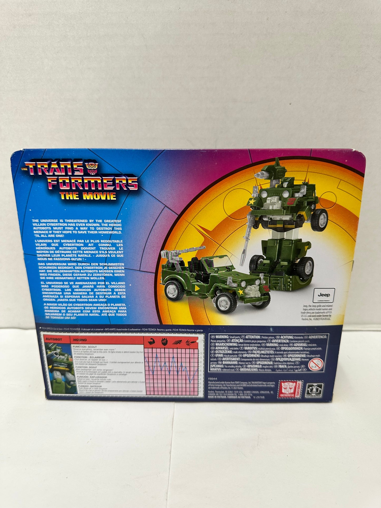 Transformers The Movie Retro Autobot Hound