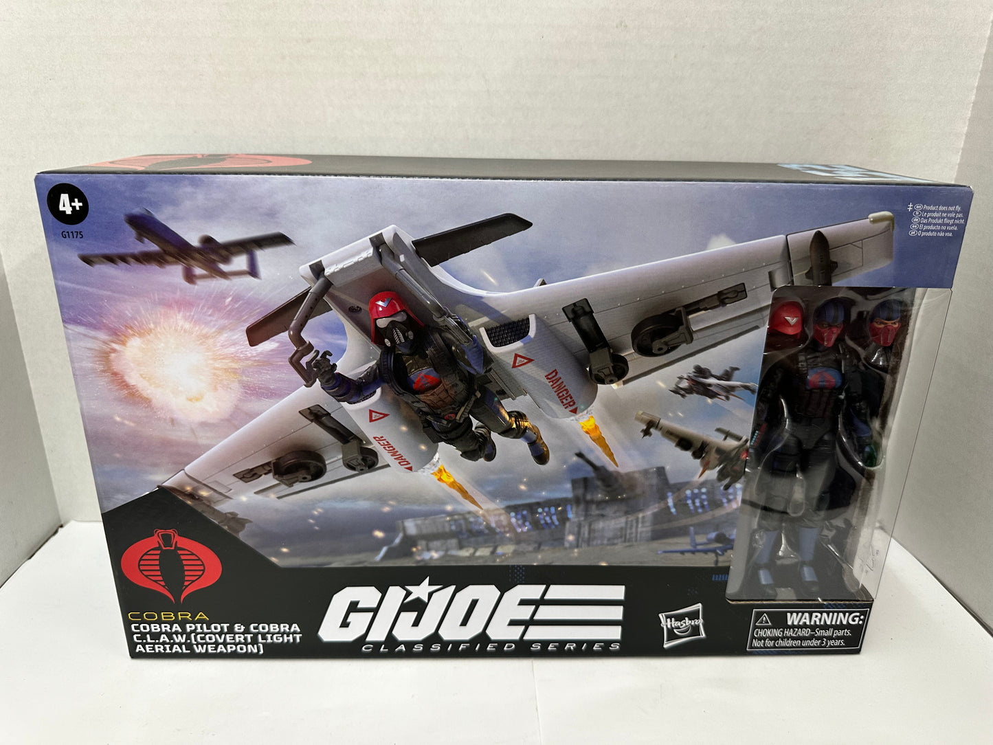 GI Joe Classified Series ~ #152 Cobra Pilot & Cobra C.L.A.W ~ 2025 CLAW