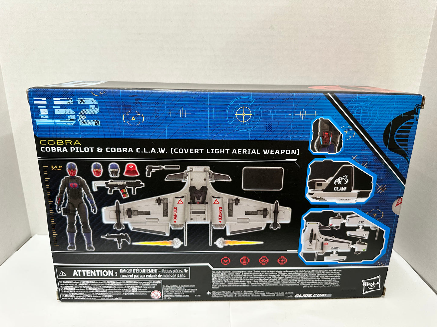 GI Joe Classified Series ~ #152 Cobra Pilot & Cobra C.L.A.W ~ 2025 CLAW