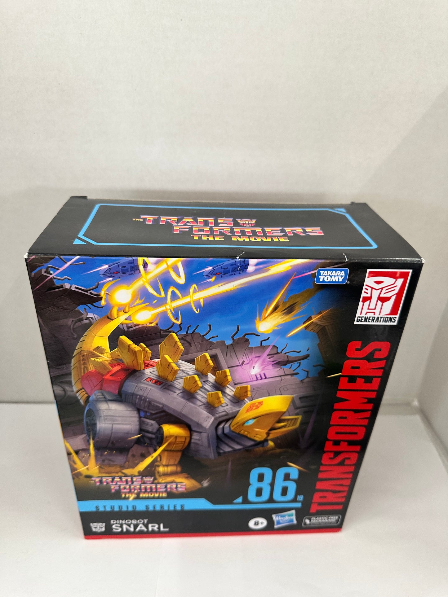 TRANSFORMERS THE MOVIE Studio Series 86 19 Dinobot SNARL Leader Class