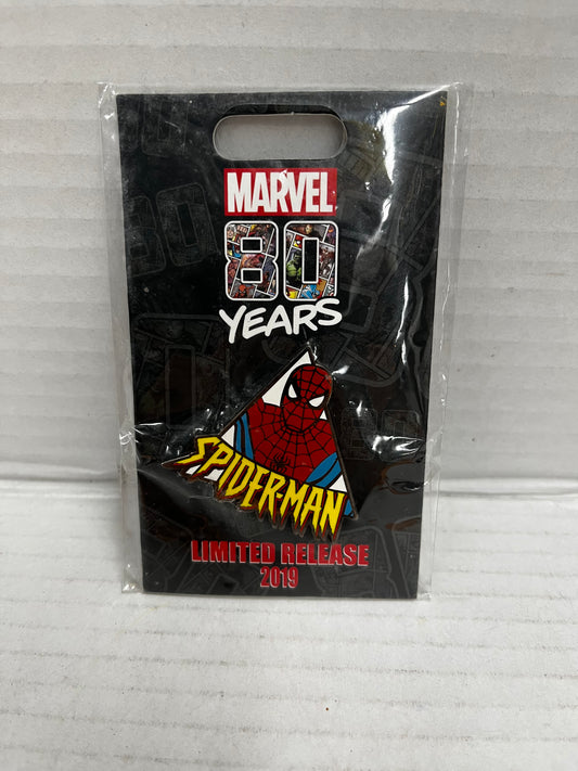 Disney Marvel 80 Years Spiderman Exclusive Limited Release 2019 Pin NEW