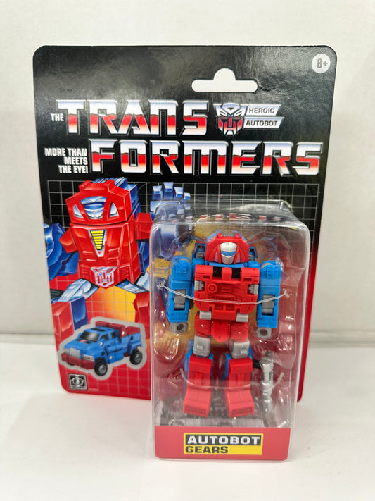 HASBRO TRANSFORMERS GEARS Autobot Retro G1 Minibot Deluxe Series