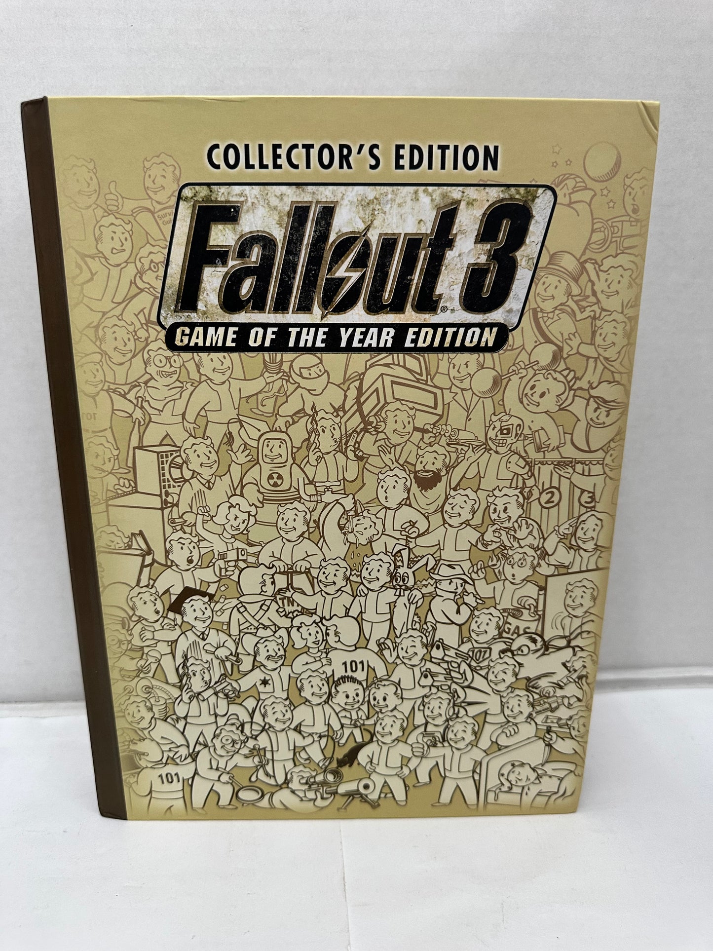 Fallout 3 Game of the Year Collector's Edition Guide Limited Edition with Map