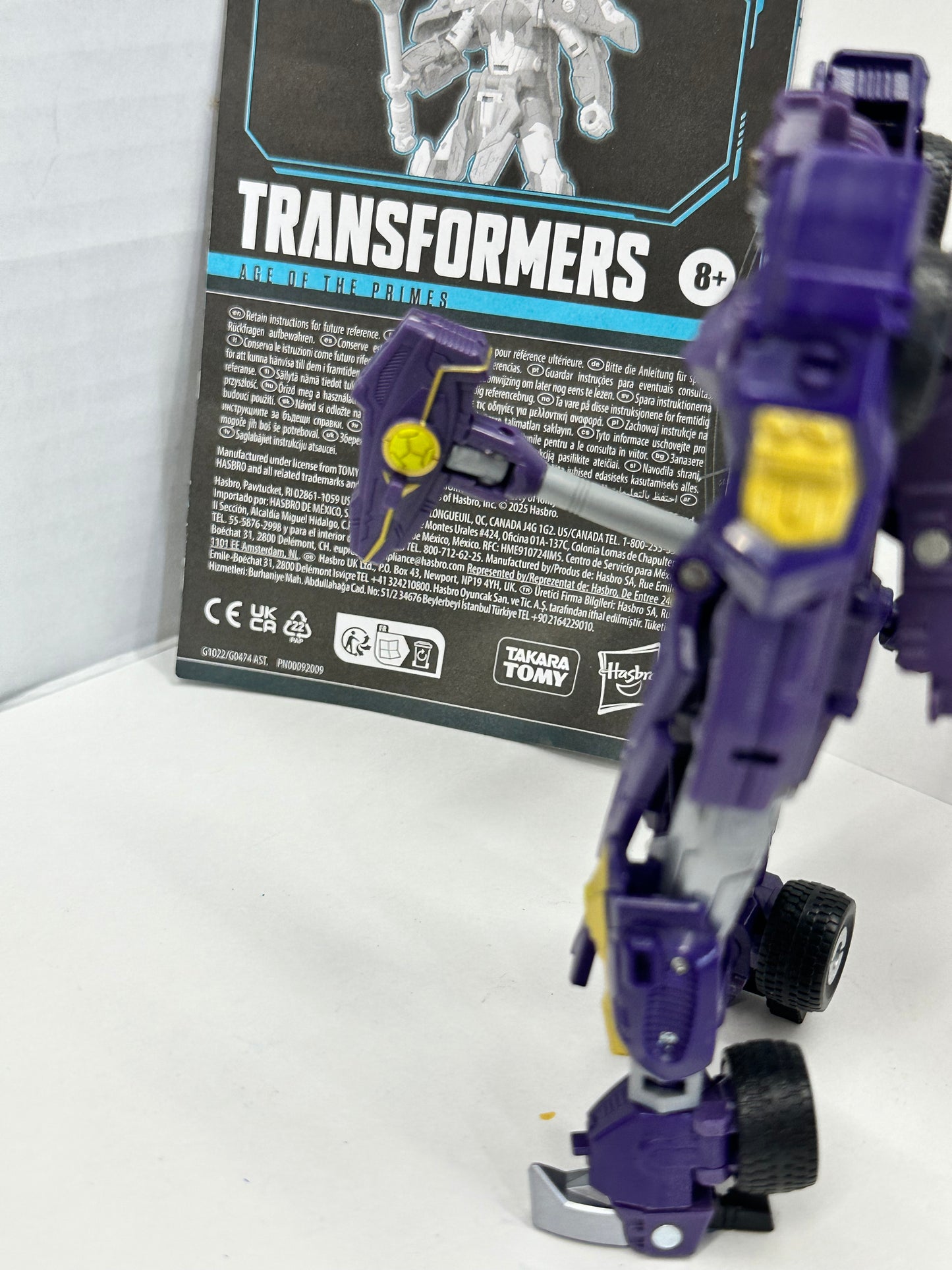 Transformers Age of the Primes Deluxe Class Solus Prime Hasbro 2026 Complete