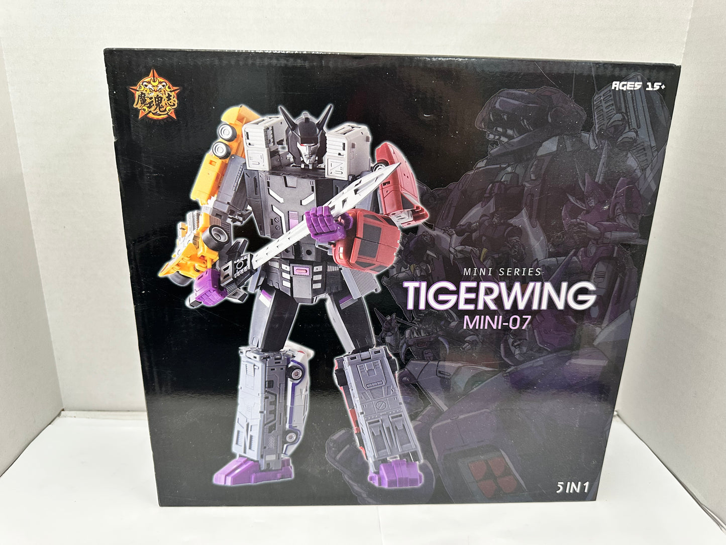 Transformers MH-MINI07 Menasor Tigerwing Combination Set 5 Figure Toy