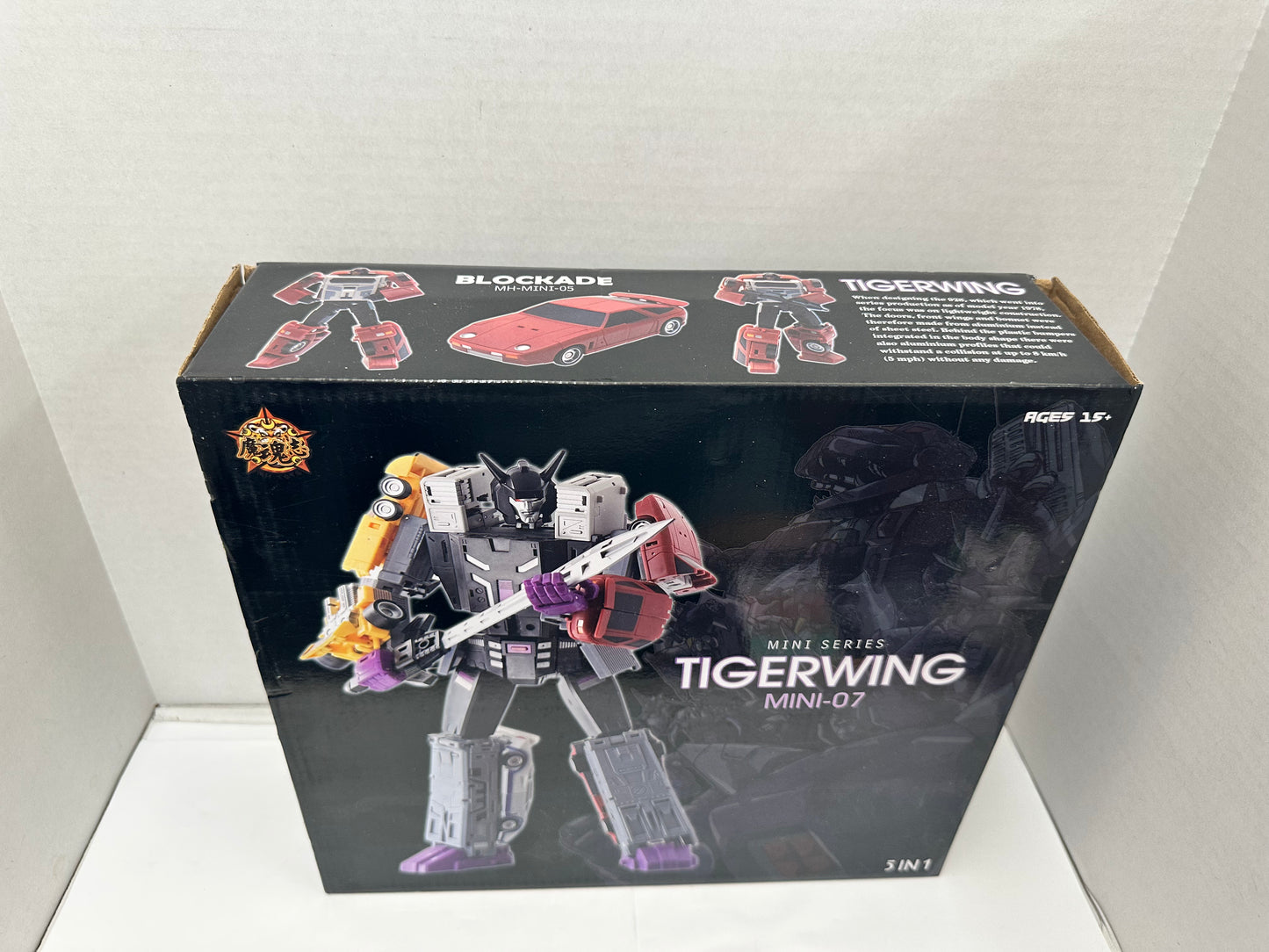 Transformers MH-MINI07 Menasor Tigerwing Combination Set 5 Figure Toy