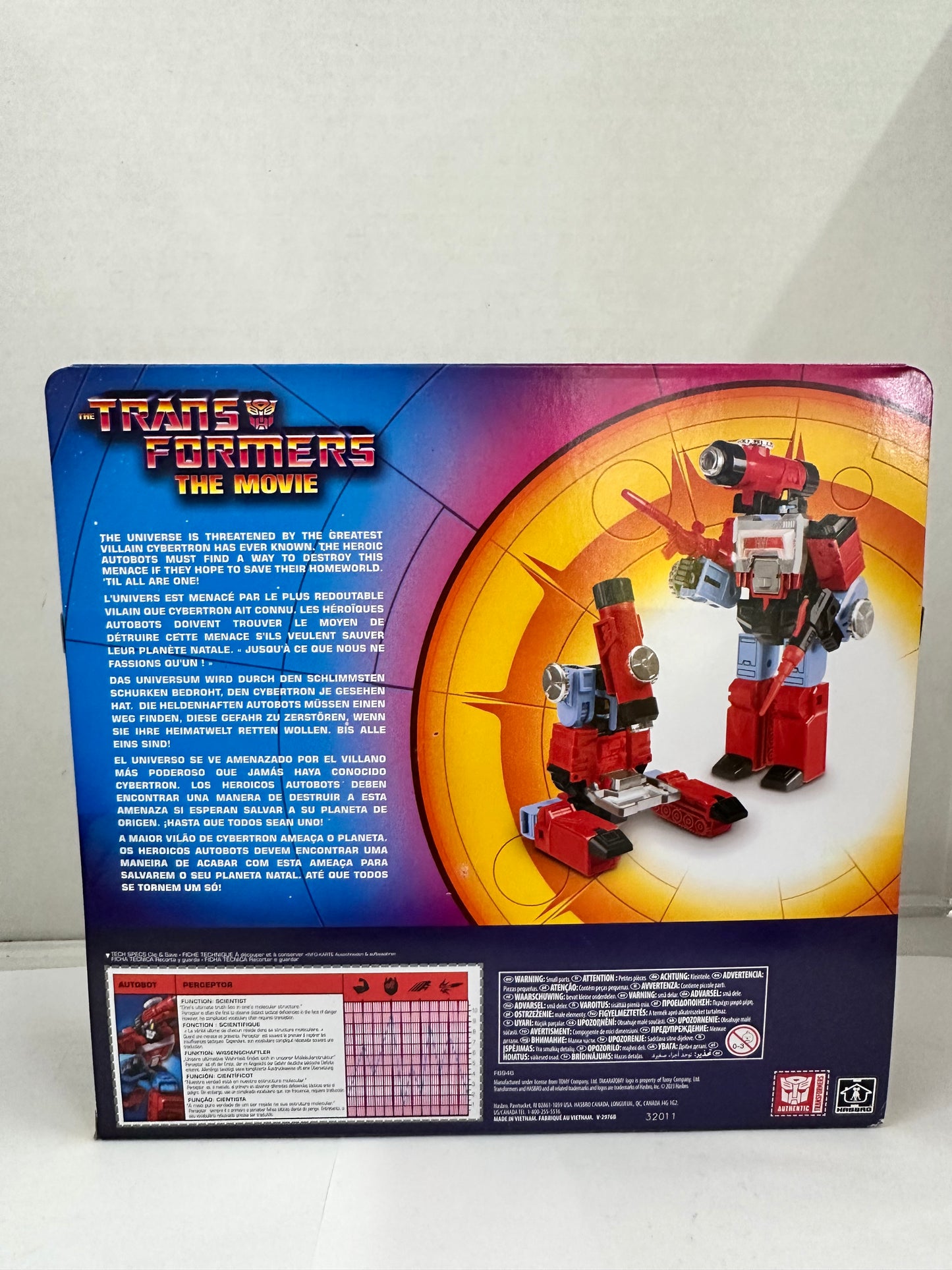 Transformers The Movie Autobot Scientist Perceptor