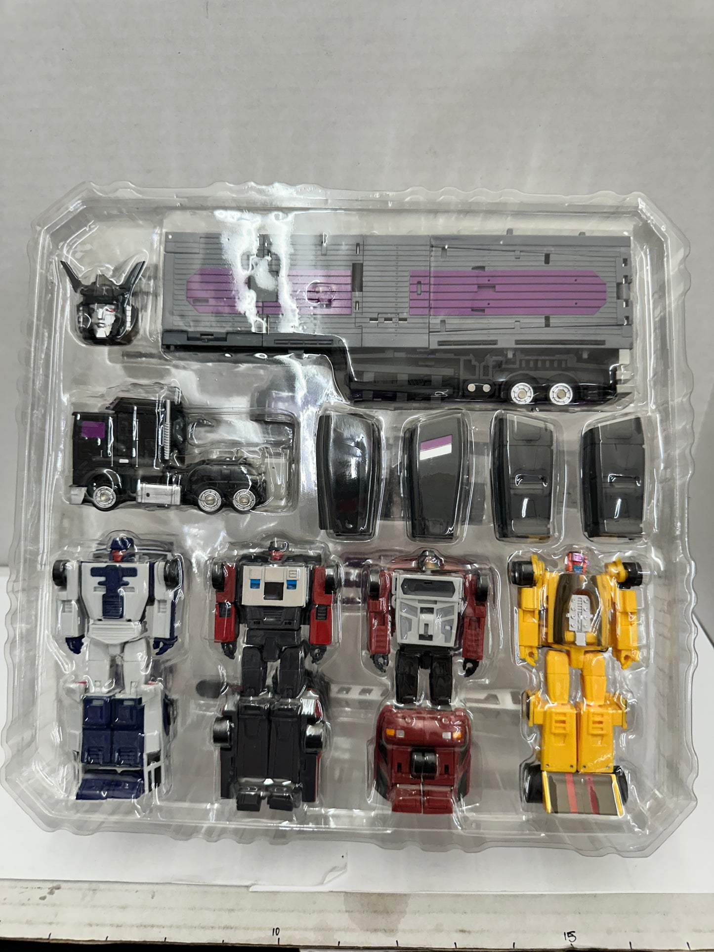 Transformers MH-MINI07 Menasor Tigerwing Combination Set 5 Figure Toy