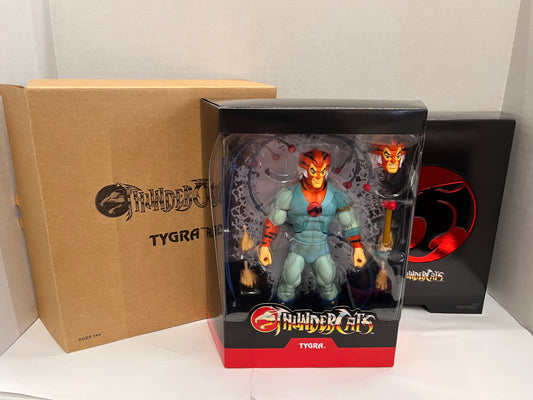 Thundercats Ultimates Tygra Action Figure Super7 With Sleeve & Shipper