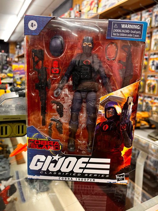COBRA TROOPER COBRA ISLAND GI JOE 1:12 CLASSIFIED #12 NEW IN BOX EXCLUSIVE