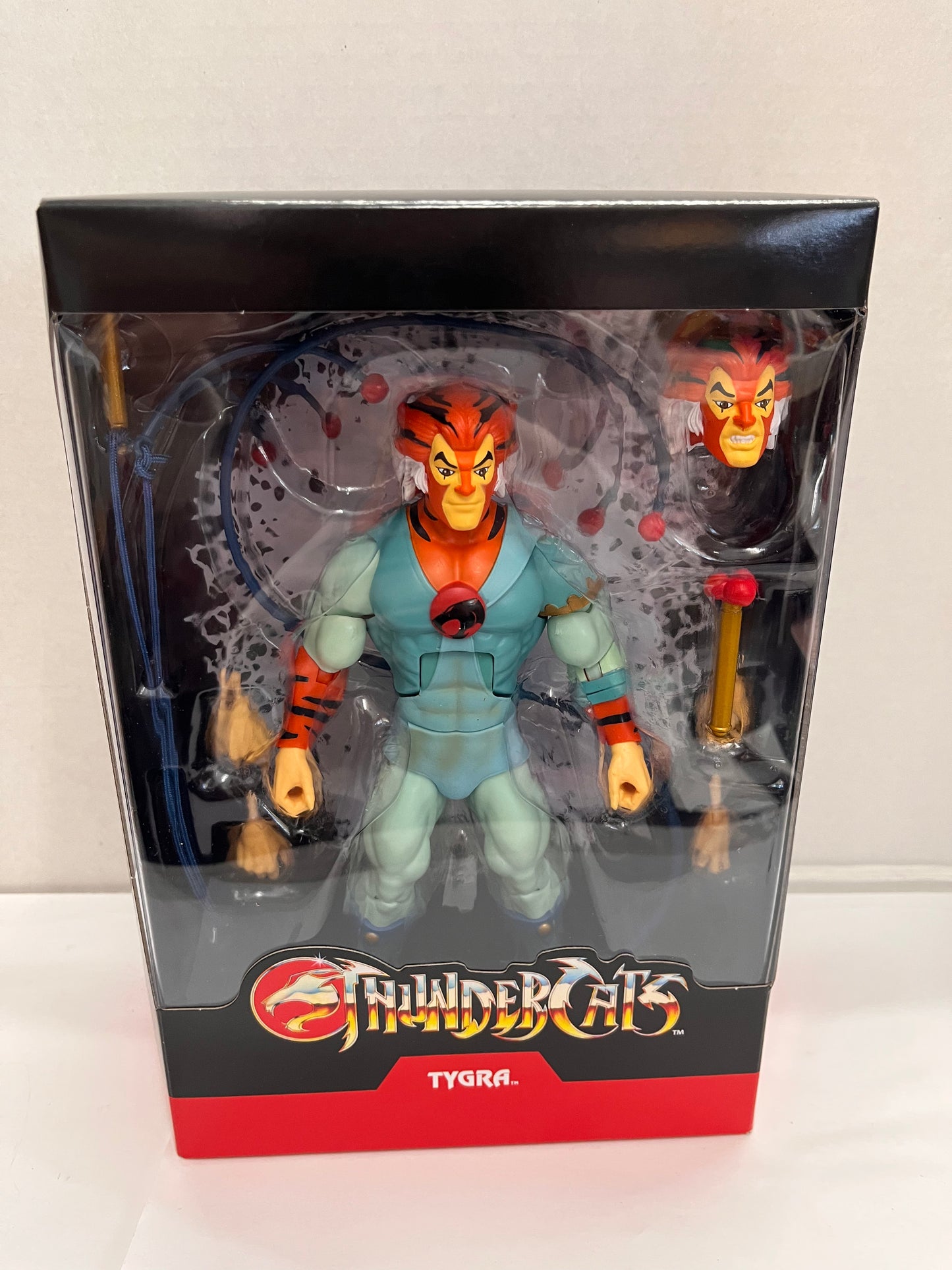 Thundercats Ultimates Tygra Action Figure Super7 With Sleeve & Shipper