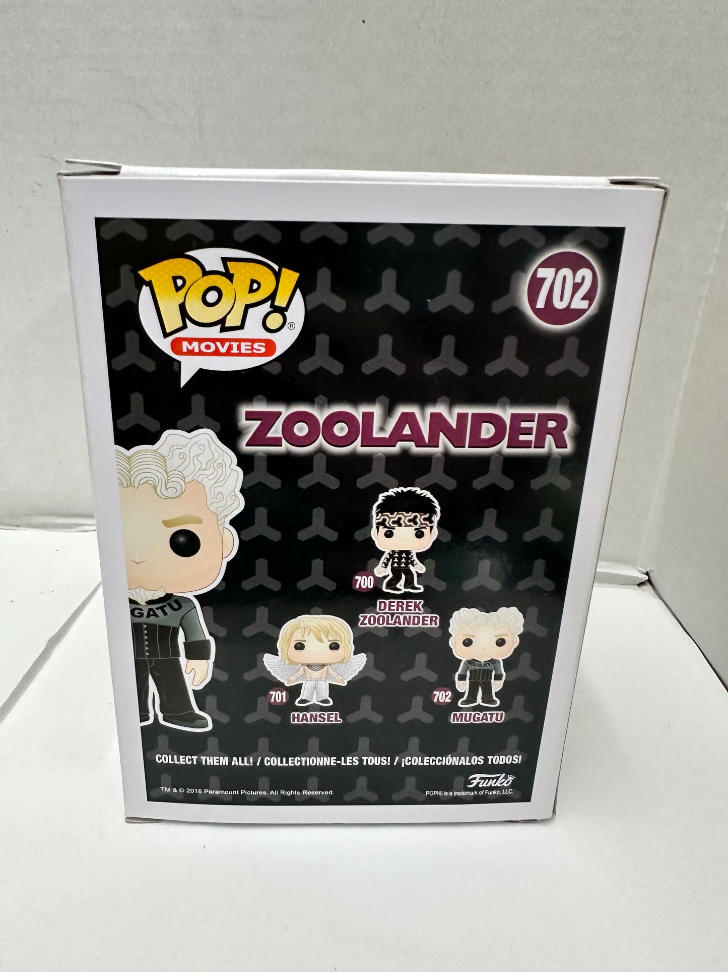 Funko Pop! Movies Zoolander Mugatu Chase #702