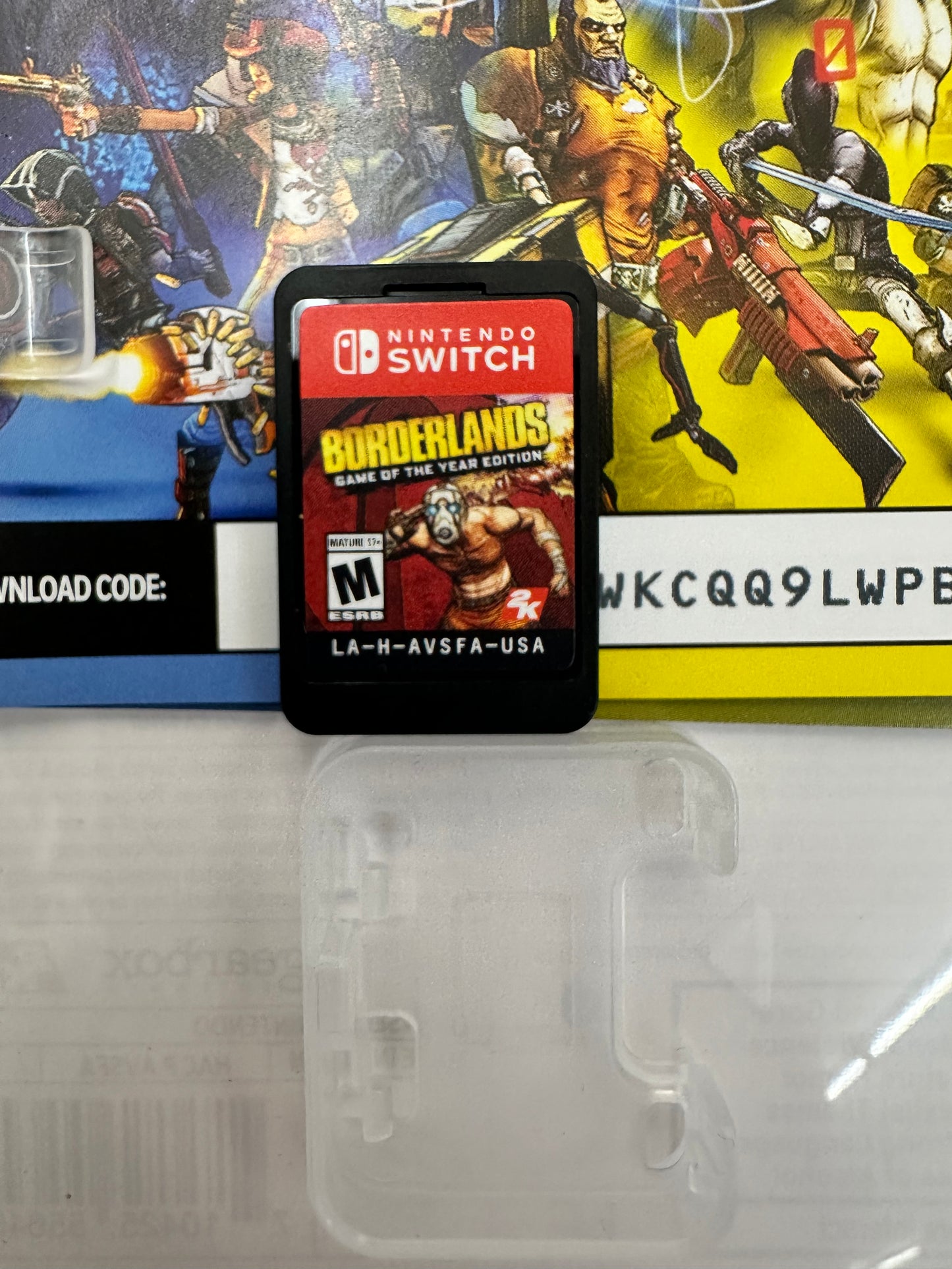 Borderlands Legendary Collection Nintendo Switch Game Cartridge And Case