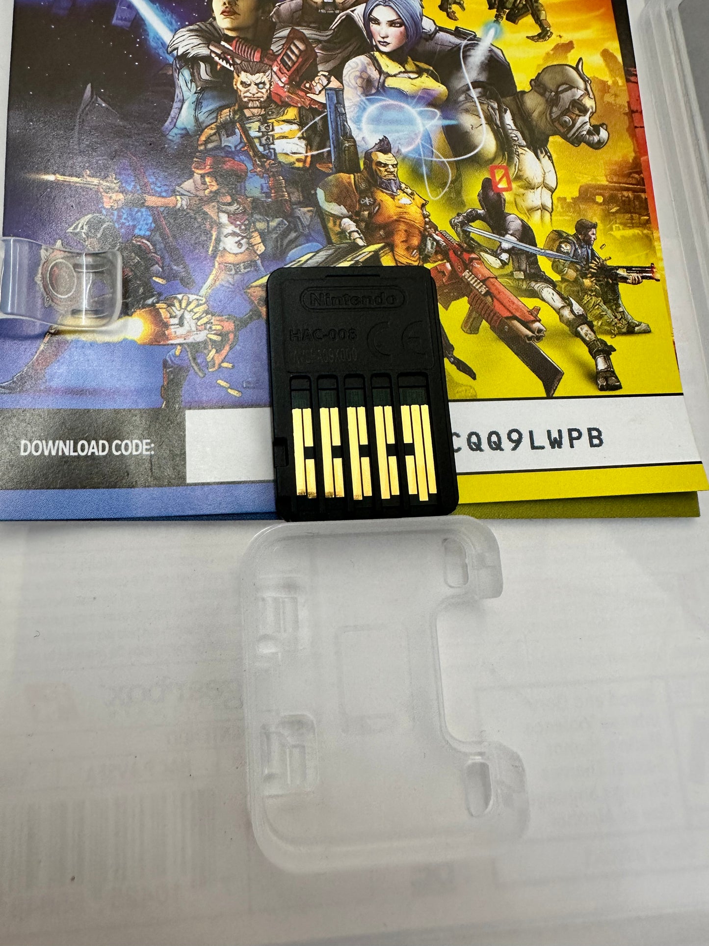 Borderlands Legendary Collection Nintendo Switch Game Cartridge And Case