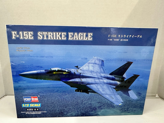 Hobby Boss F-15E Strike Eagle 1:72 Scale Aircraft Kit 80271 (2008) Parts Sealed