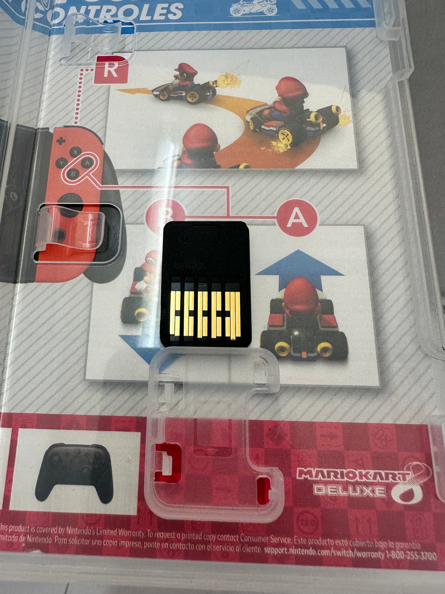 Mario Kart 8 Deluxe Nintendo Switch Game w/Case - Tested & Works