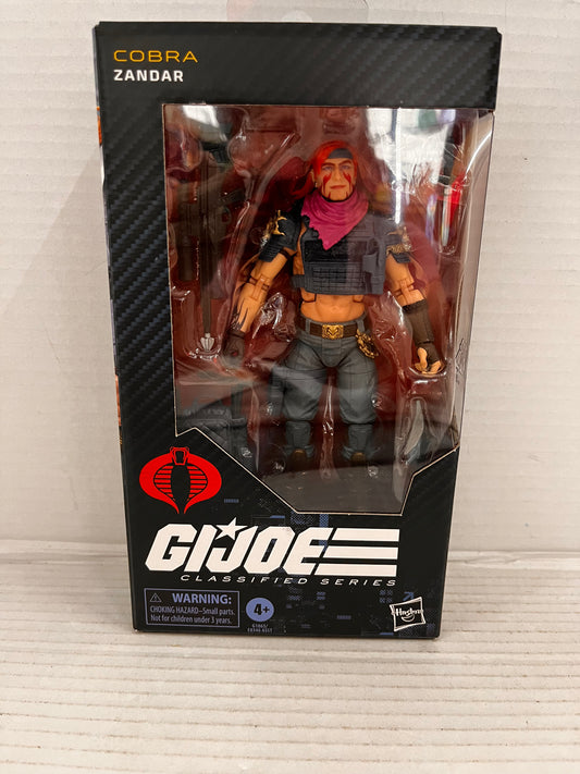 G.I. Joe Classified Dreadnok Zandar 6" Action Figure #146 New Sealed