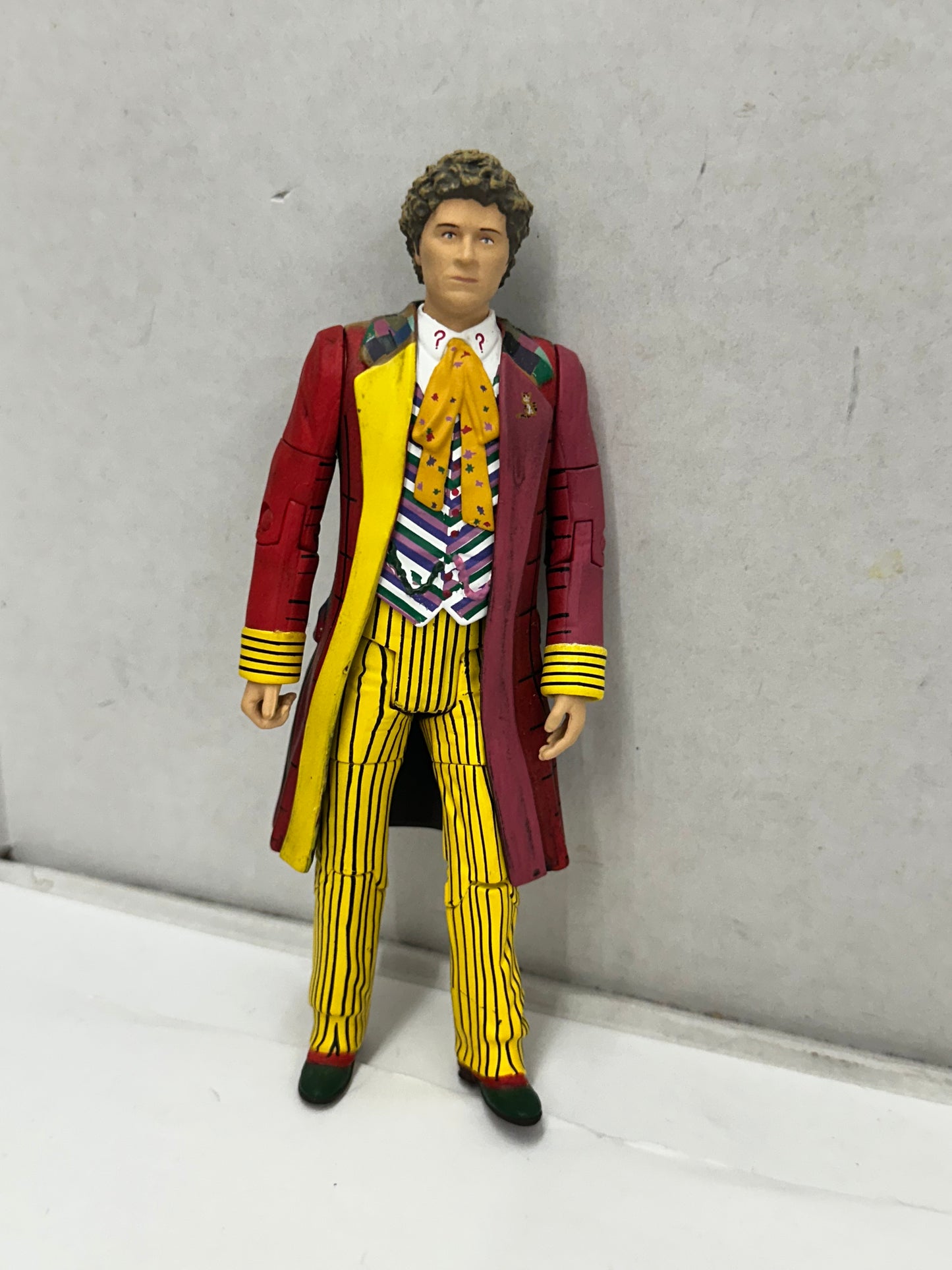 Doctor Who Colin Baker 6th Doctor Action Figure Sci Fi Loose 1963