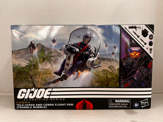 G.I. Joe Classified Series #79 Tele-Viper & Cobra Flight Pod Action