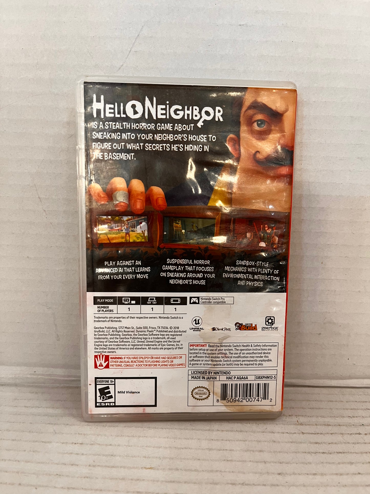 Hello Neighbor - Nintendo Switch - USED