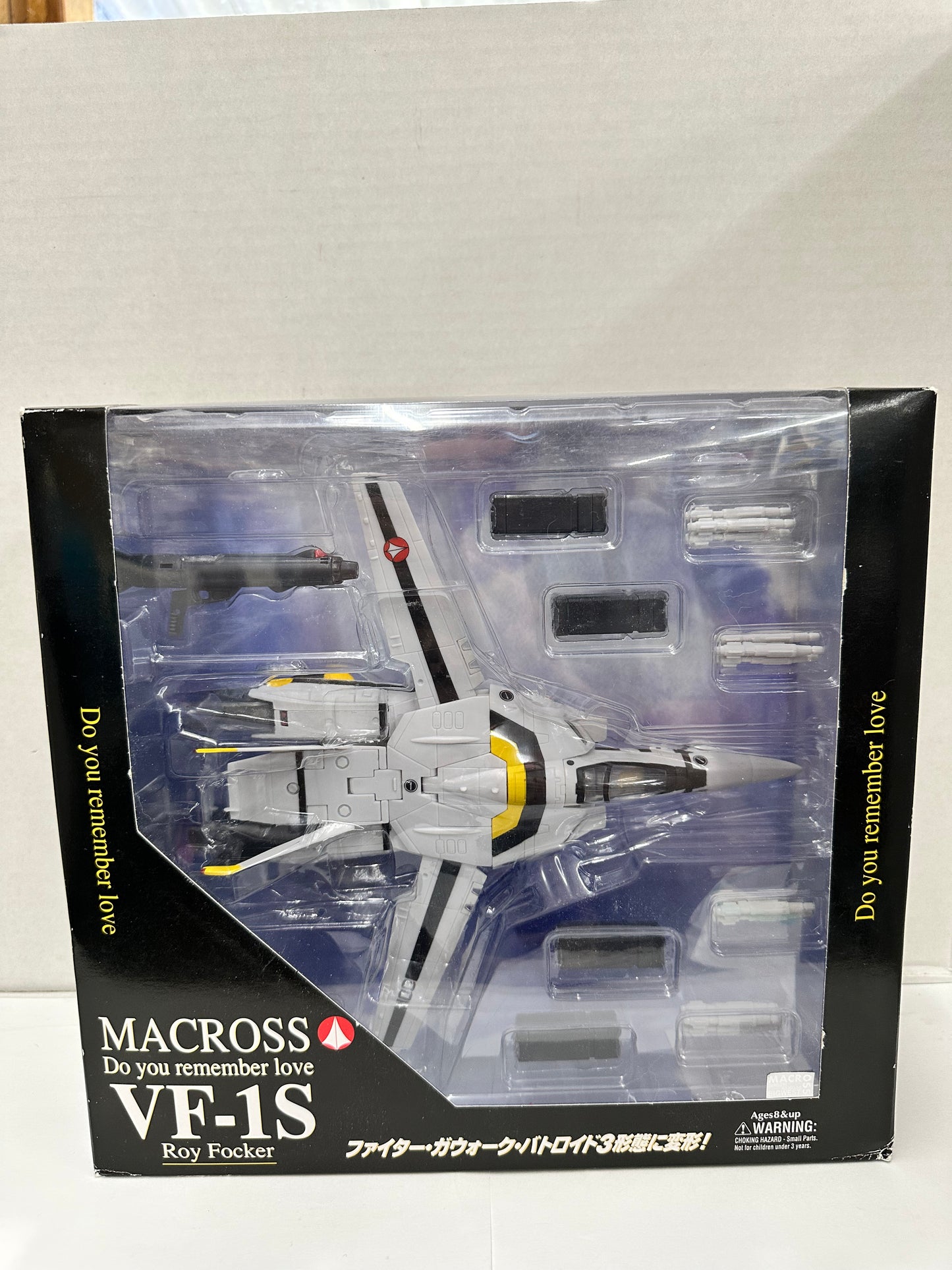 Yamato Macross 1/60 VF-1S Roy Focker Do You Remember Love Valkyrie Figure