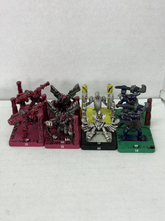 2003 TAKARA WIZARD OF THE COAST HASBRO MINI FIGURES LOT OF 8