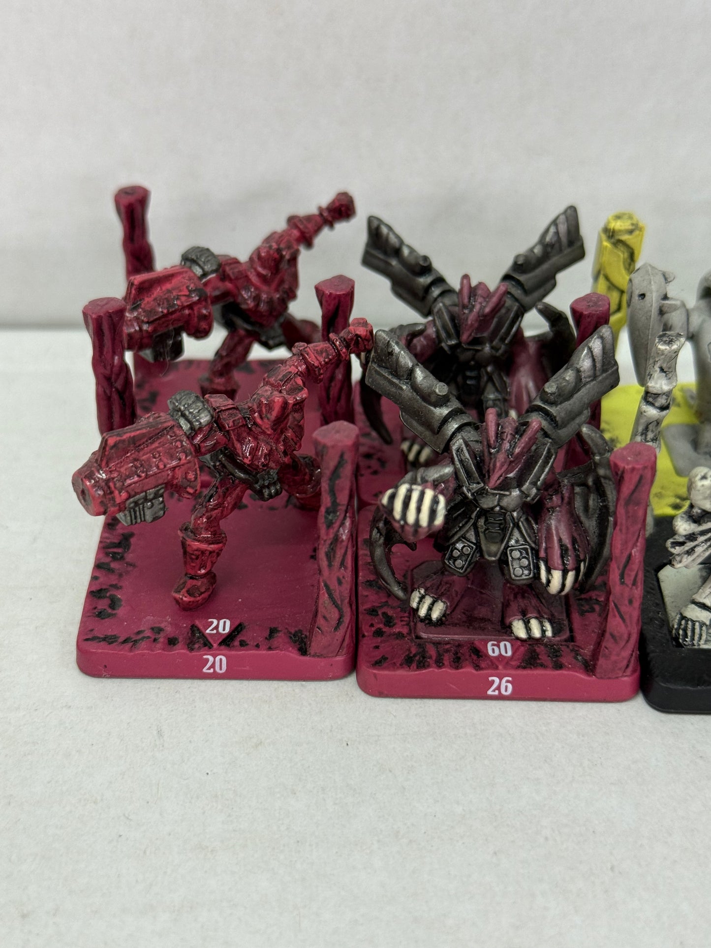 2003 TAKARA WIZARD OF THE COAST HASBRO MINI FIGURES LOT OF 8