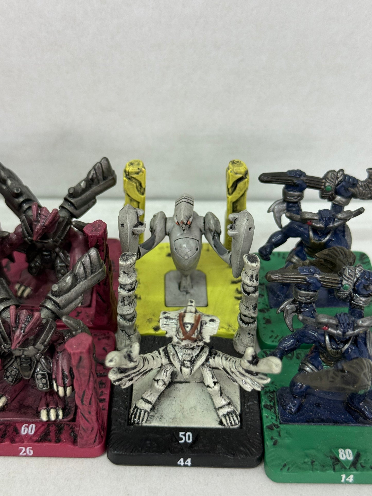 2003 TAKARA WIZARD OF THE COAST HASBRO MINI FIGURES LOT OF 8