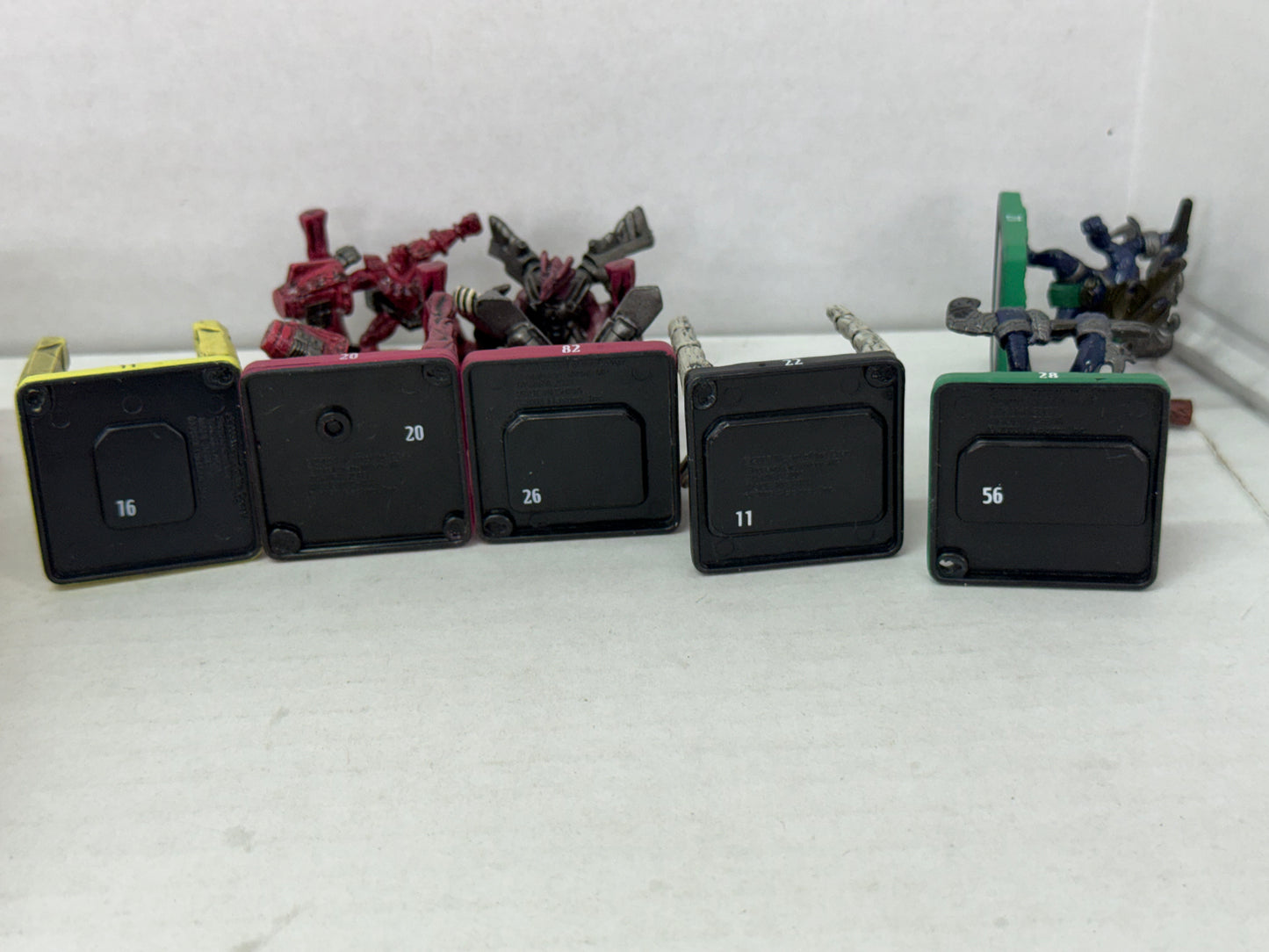 2003 TAKARA WIZARD OF THE COAST HASBRO MINI FIGURES LOT OF 8