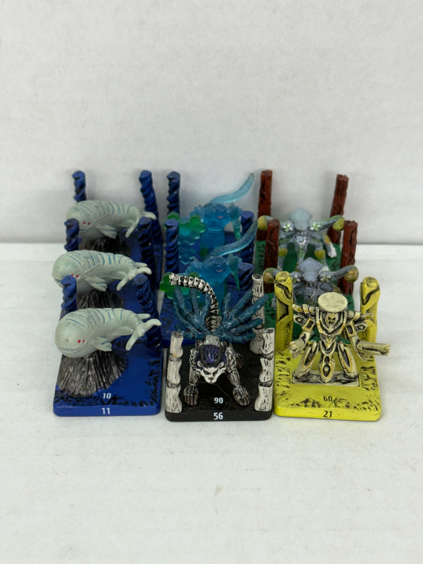 2003 TAKARA WIZARD OF THE COAST HASBRO MINI FIGURES LOT OF 9