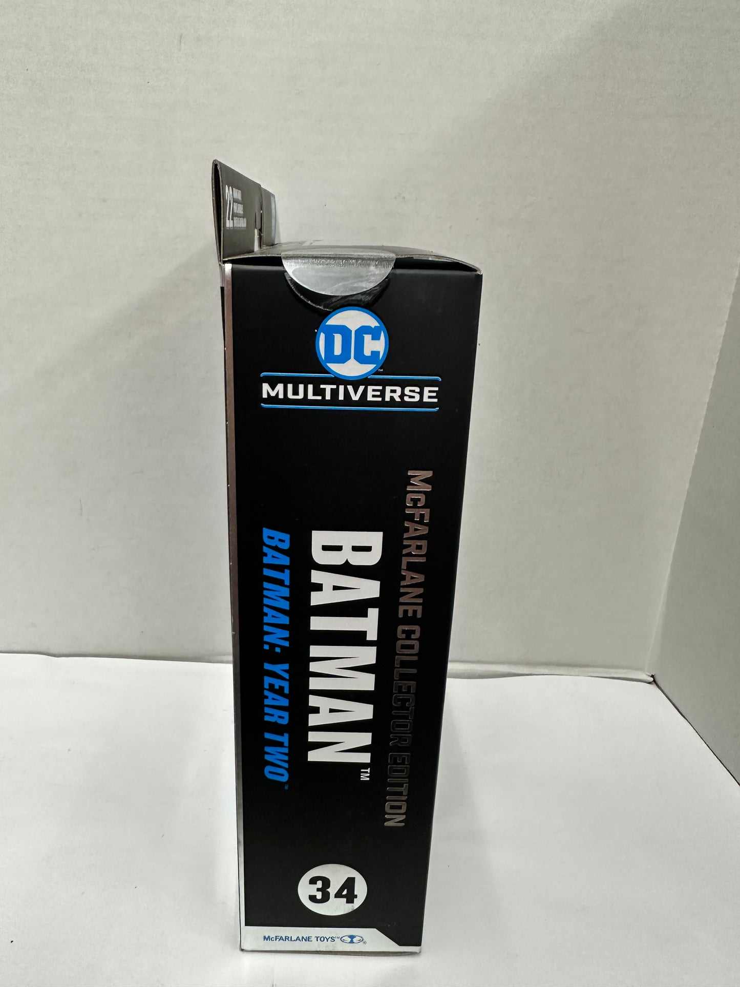 Mcfarlane DC Multiverse BATMAN YEAR TWO PLATINUM CHASE Collector's Ed. 2 Sealed