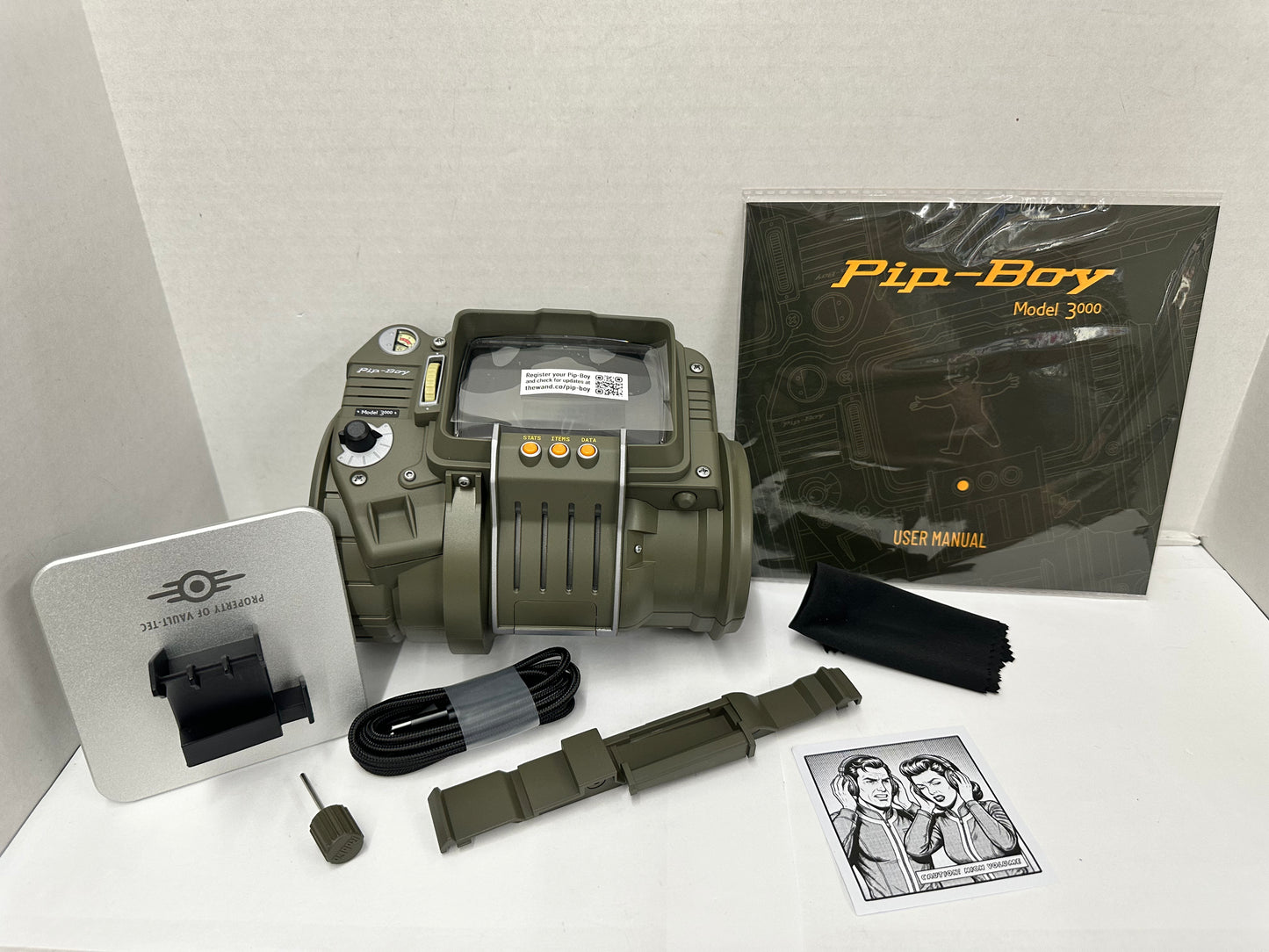 Fallout 3 Pip Boy 3000 Wearable Fully Functional 1:1 Replica of the Pip-Boy