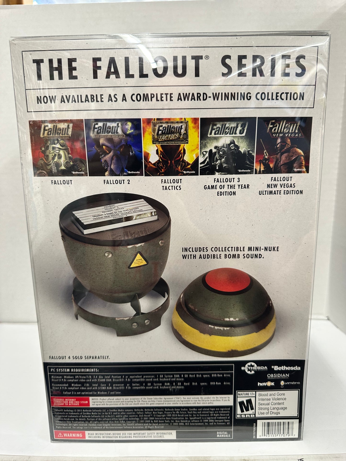 Bethesda Fallout S.P.E.C.I.A.L. Anthology Edition Mini Nuke Edition