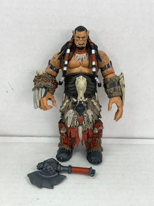 2016 Warcraft Durotan 6" Inch Action Figure Loose Jakks Pacific Legendary Axe
