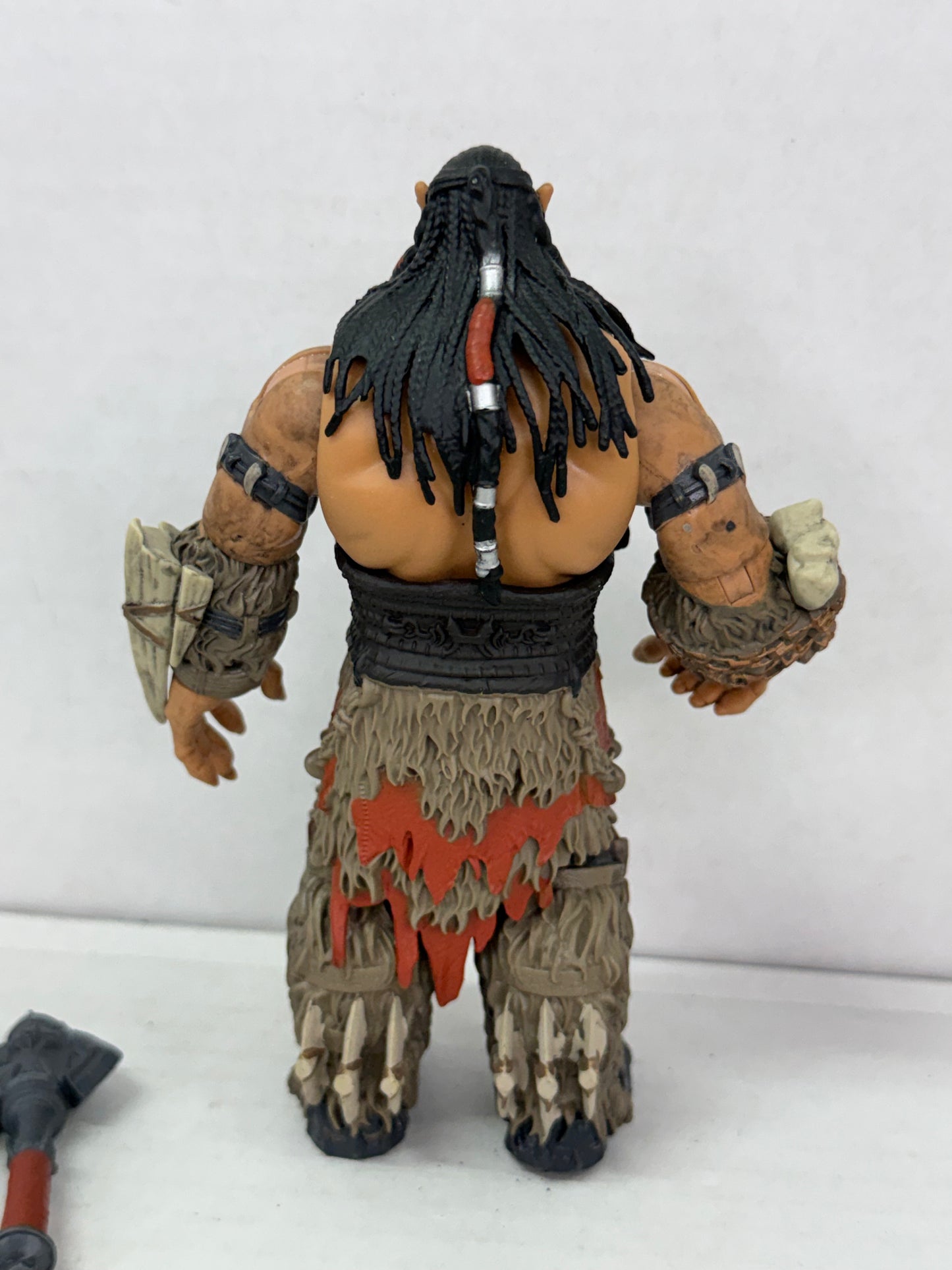 2016 Warcraft Durotan 6" Inch Action Figure Loose Jakks Pacific Legendary Axe