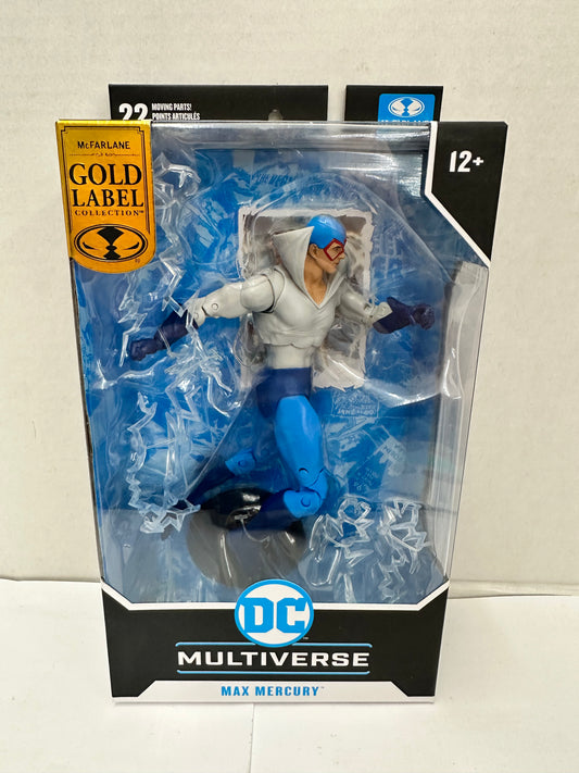 DC Multiverse Gold Label Max Mercury The Flash 7" Action Figure McFarlane