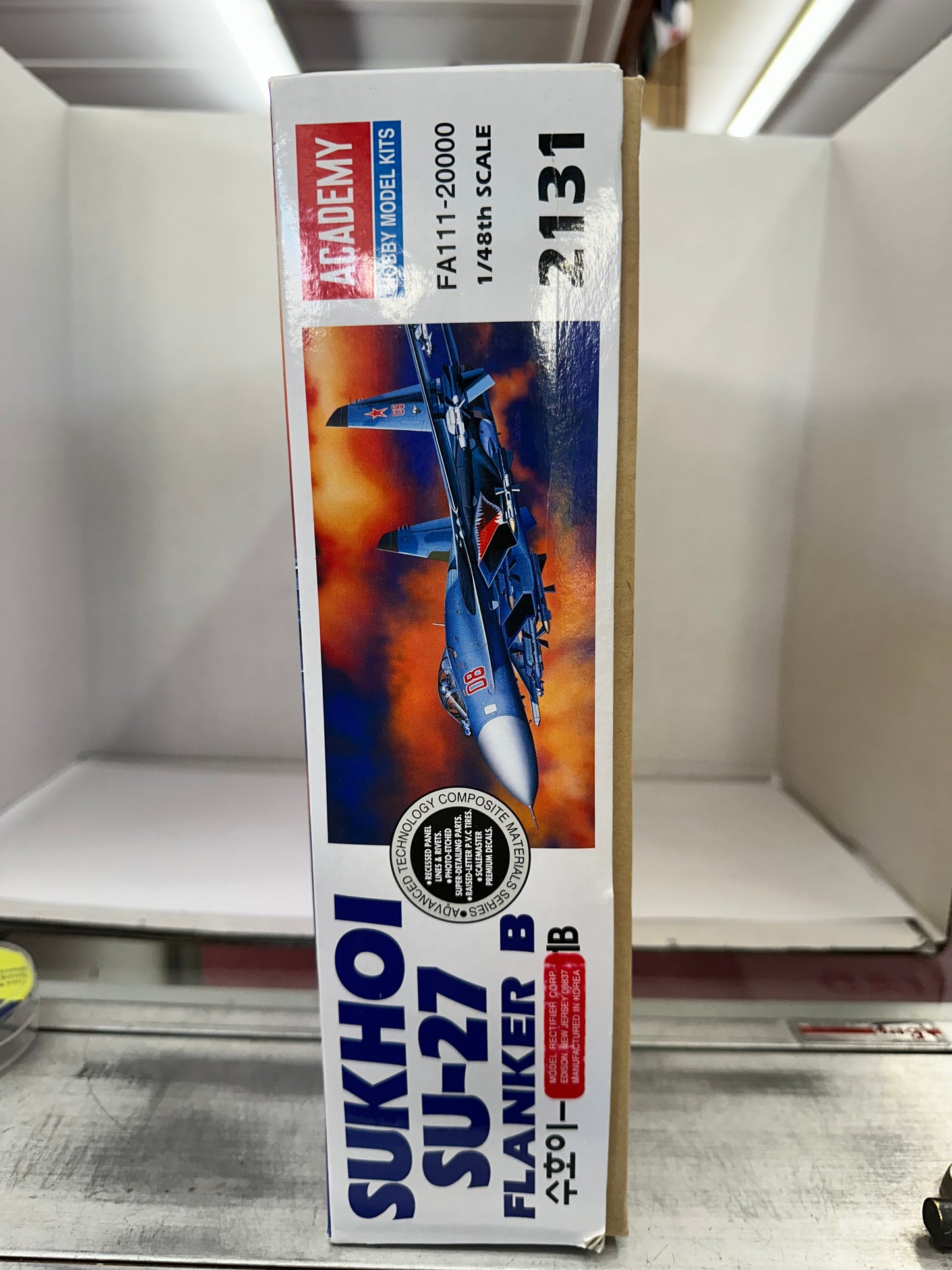 Academy 1/48 Scale Sukhoi SU-27 Flanker B - Open Box