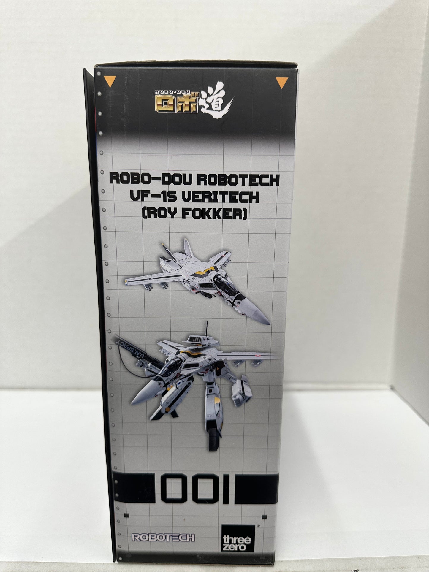 Robo-Dou Robotech Roy Fokker  VF-1S Veritech Diecast Action Figure by ThreeZero