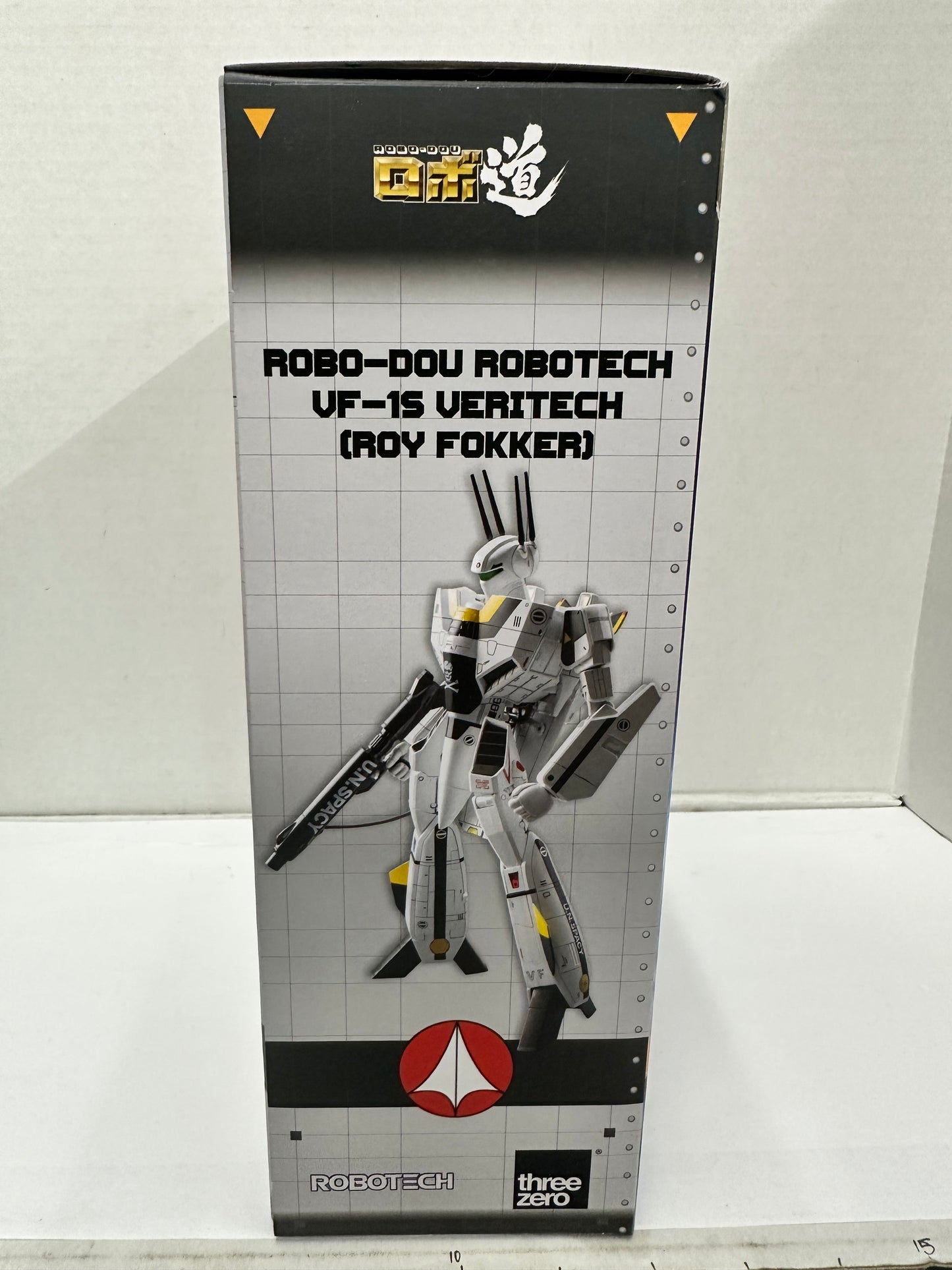 Robo-Dou Robotech Roy Fokker  VF-1S Veritech Diecast Action Figure by ThreeZero