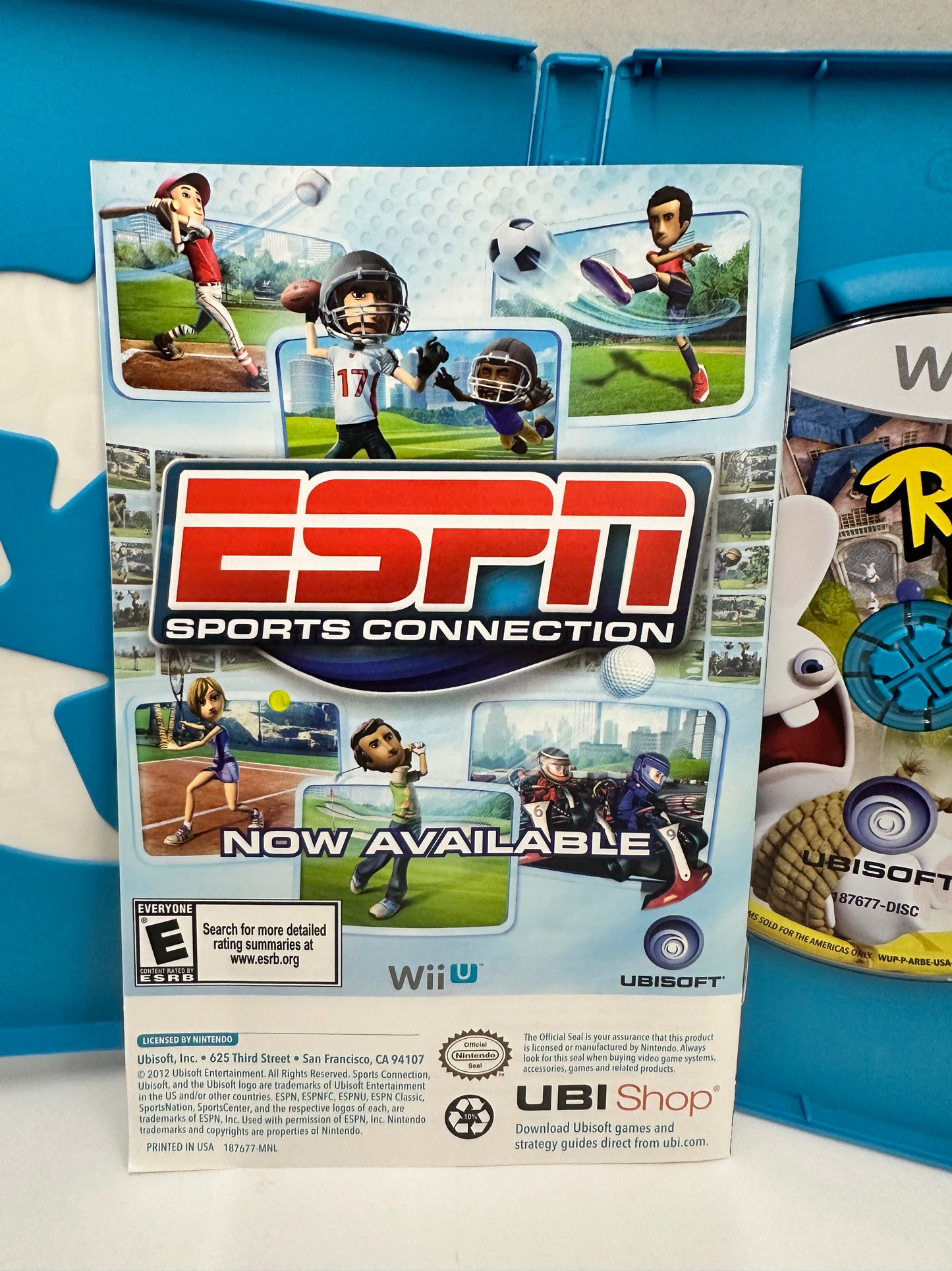 Rabbids Land (Nintendo Wii U, 2012) Complete CIB