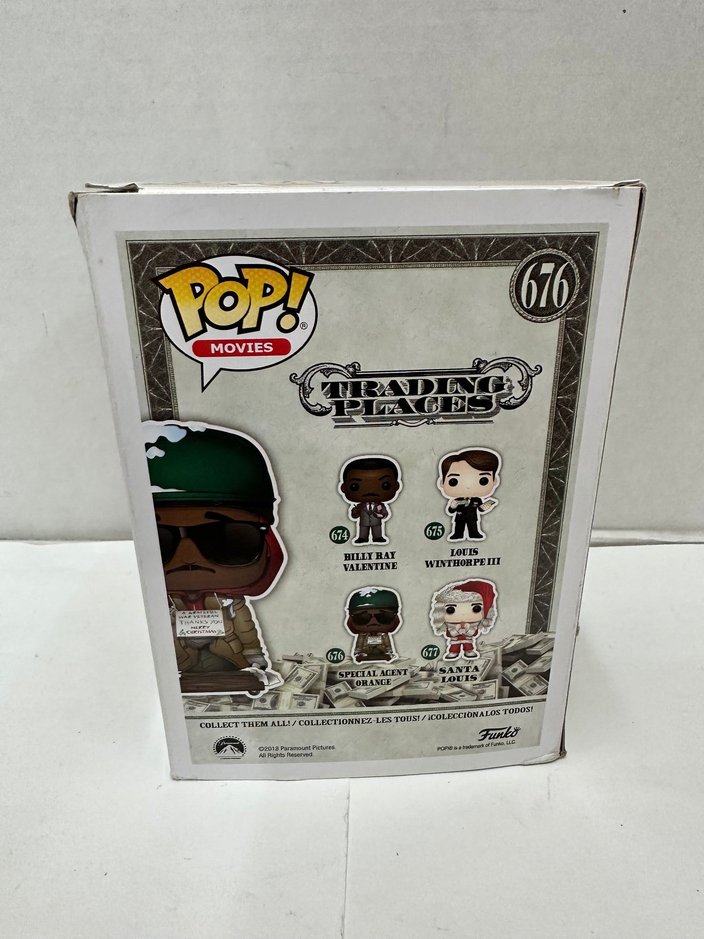 Funko Pop! Vinyl: Special Agent Orange Eddie Murphy Trading Places